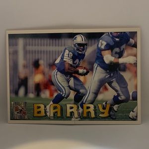 1994 Pacific Triple Folder Card Barry Sanders Detroit Lions #11 (MISC3)